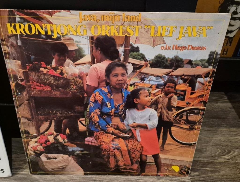LP Krontjong Orkest "Lief Java" – Java, Mijn Land, Ophalen of Verzenden, Zo goed als nieuw, 12 inch, LP