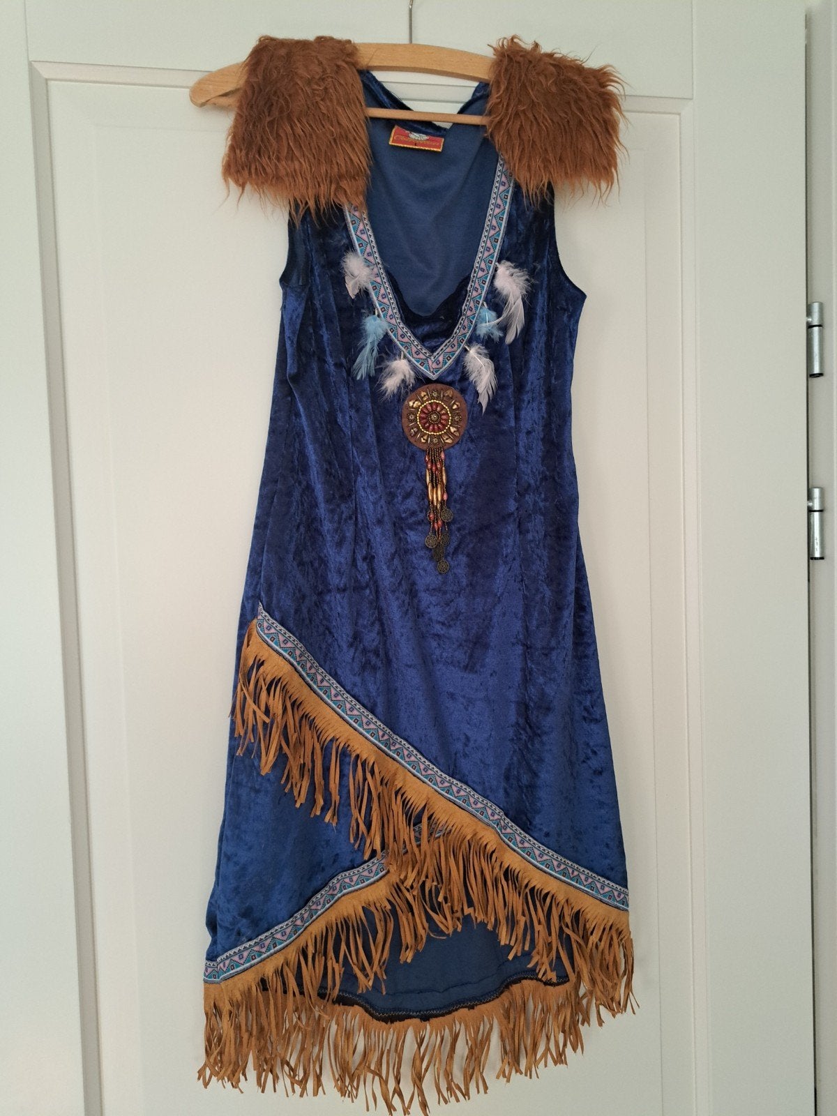 Indianen jurk maat 38/40, Ophalen of Verzenden, Zo goed als nieuw, Maat 38/40 (M), Carnaval
