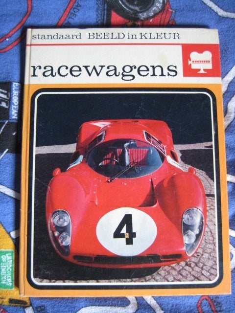 BOEK - Racewagens / Standaard BEELD in KLEUR, Algemeen, Ferrucio BERNABO, Ophalen of Verzenden, Zo goed als nieuw