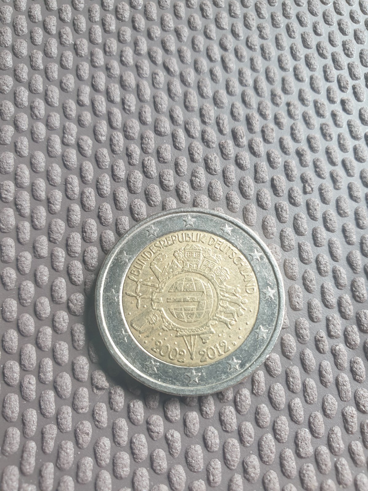 2 euro cc Duitsland 2012 - 10 jaar Euro, Ophalen of Verzenden, Duitsland, 2 euro