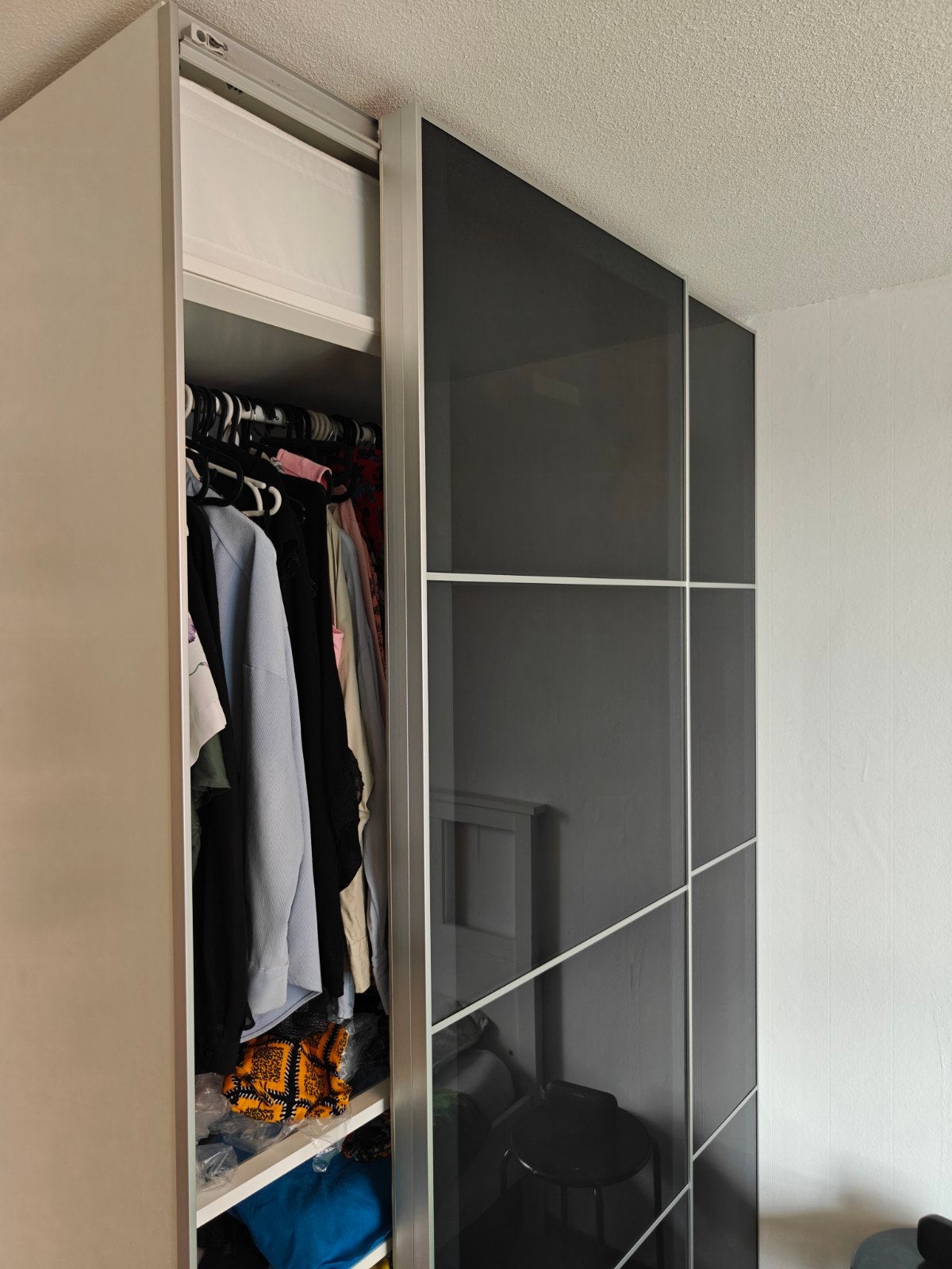 IKEA Pax schuifdeuren - 150x236 cm, Ophalen, 100 tot 150 cm, 200 cm of meer, Glas