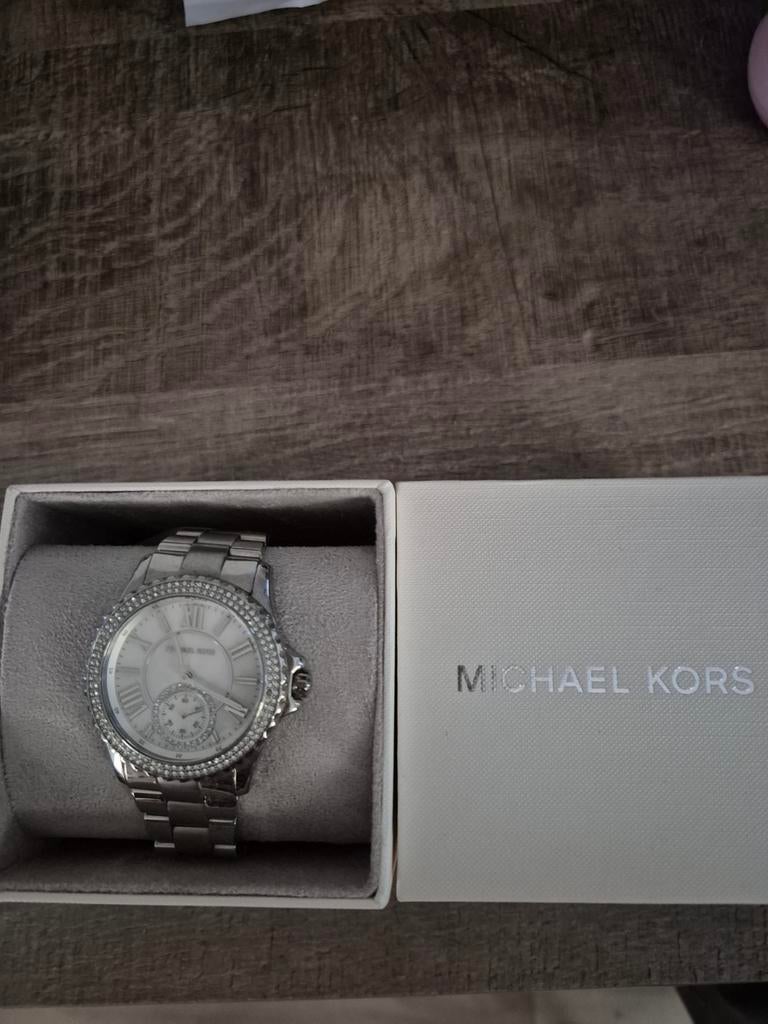 Michael kors dames horloge, Sieraden, Tassen en Uiterlijk, Horloges | Dames, Ophalen, Zo goed als nieuw, Staal, Overige merken