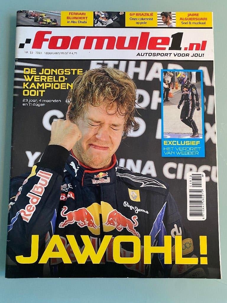 Formule 1  Sebastian Vettel Wereldkampioen 2010, Ophalen of Verzenden, Nieuw, Formule 1