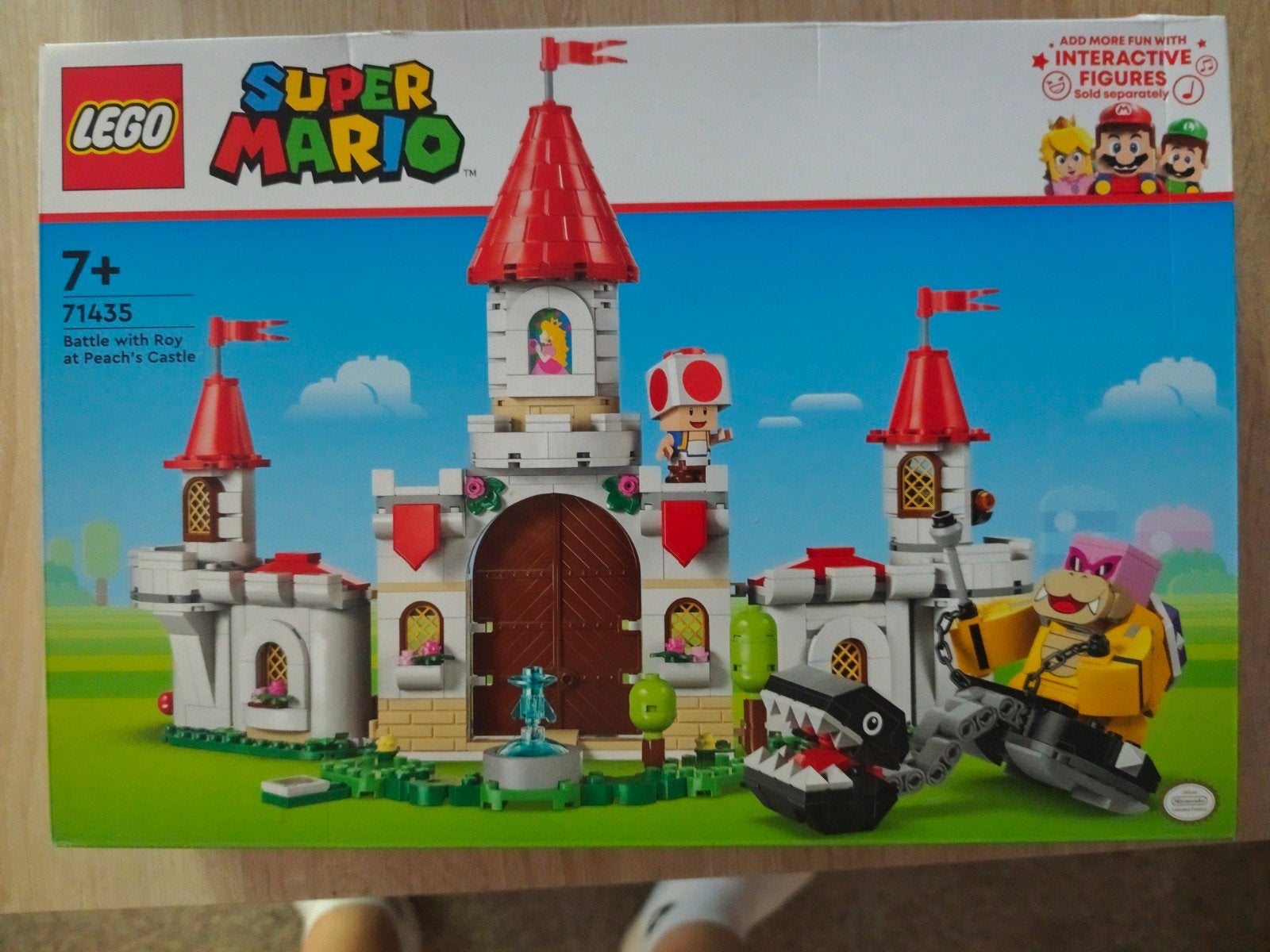 LEGO Super Mario 71435 Battle with Roy at Peach's Castle, Overige thema's, Lego, Nieuw, Ophalen of Verzenden