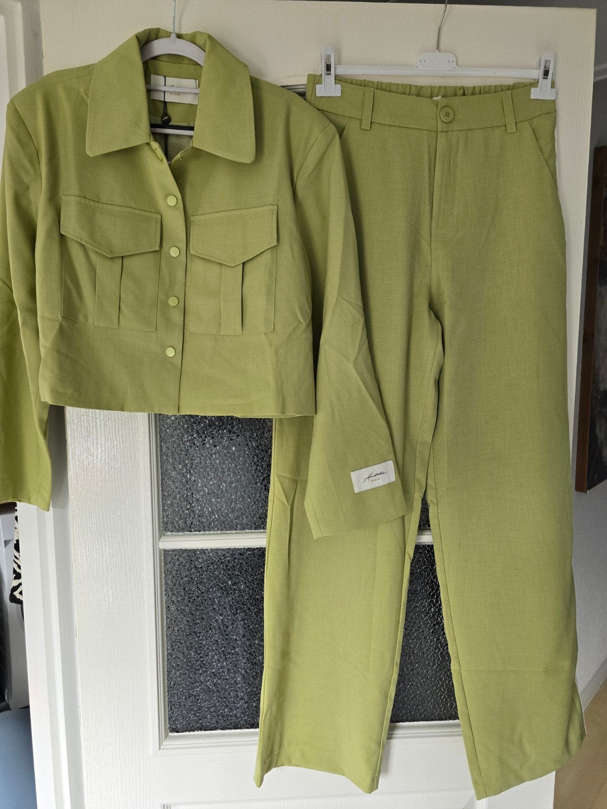 nieuwe set ambika groen ml, Ophalen of Verzenden, Nieuw, Groen, Lang