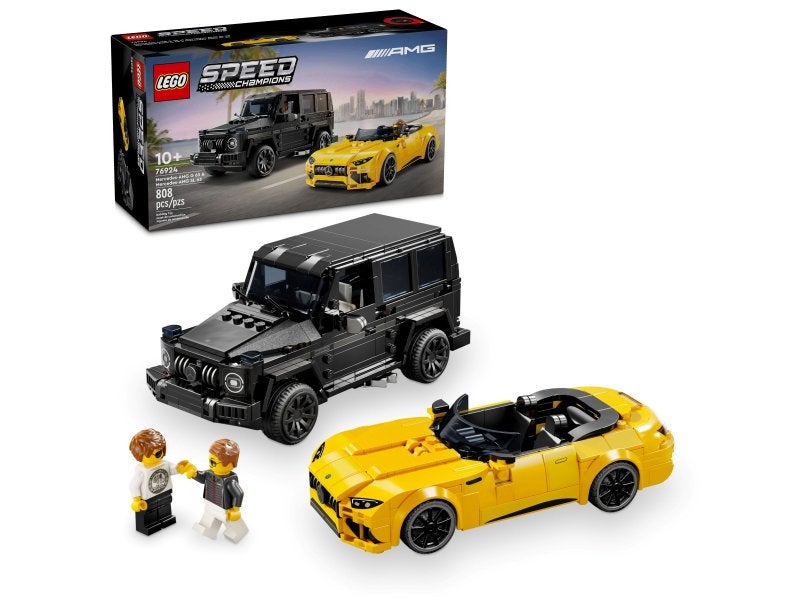 76924 LEGO Speed Champions: Mercedes-AMG G 63 en AMG SL 63, Lego, Nieuw, Complete set, Speed Champions