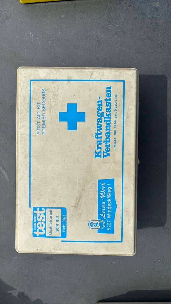 VW auto verbandtrommel, Ophalen