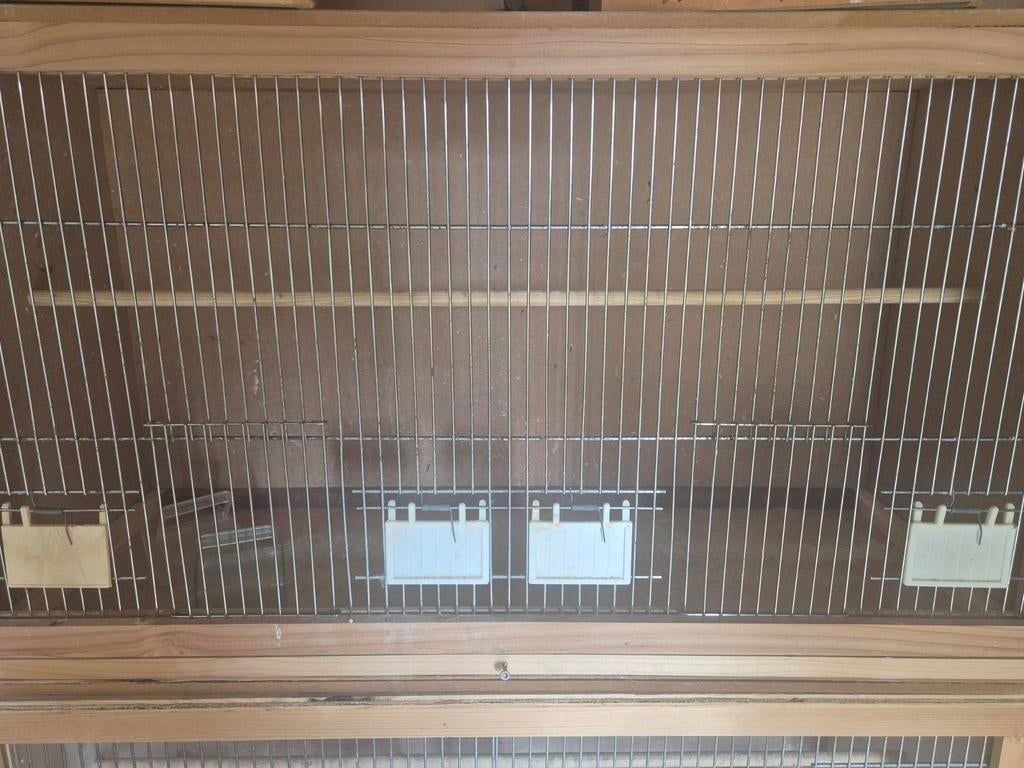 Vogel hokken, Dieren en Toebehoren, Ophalen, Gebruikt, Hout, Vogelkooi