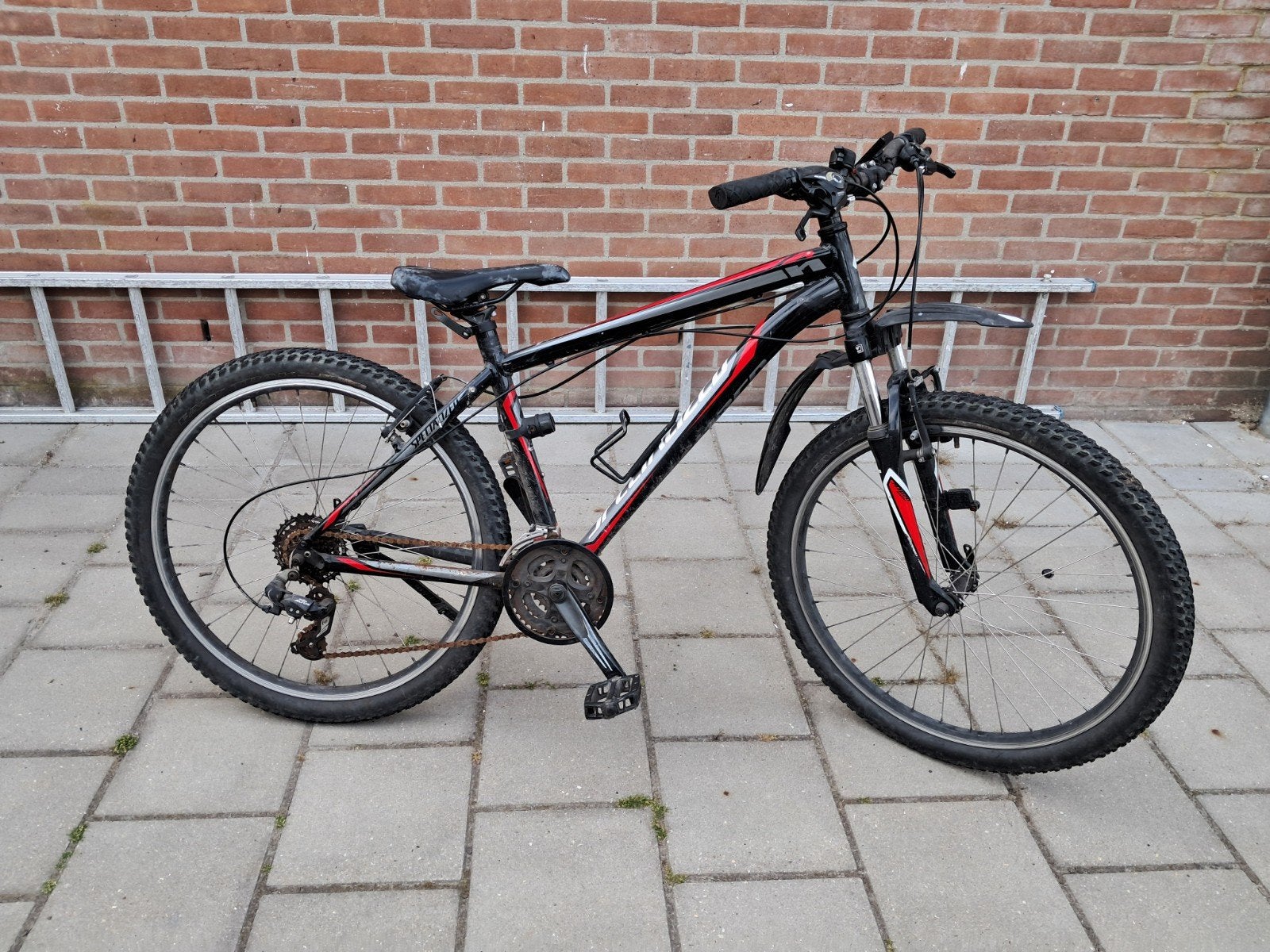 Mountainbike met 21 versnellingen, Fietsen en Brommers, Gebruikt, Heren, 53 tot 57 cm, Ophalen