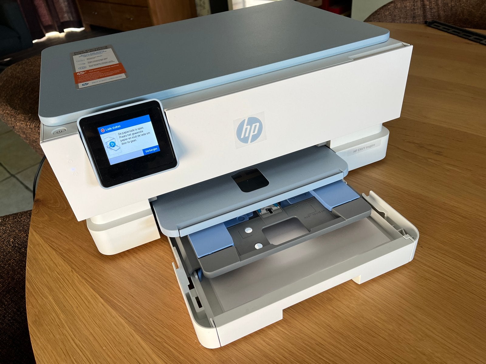 HP ENVY Inspire 7200e All-in-One Printer - Zo goed als nieuw, Computers en Software, Ophalen, Inkjetprinter, All-in-one, Kleur printen