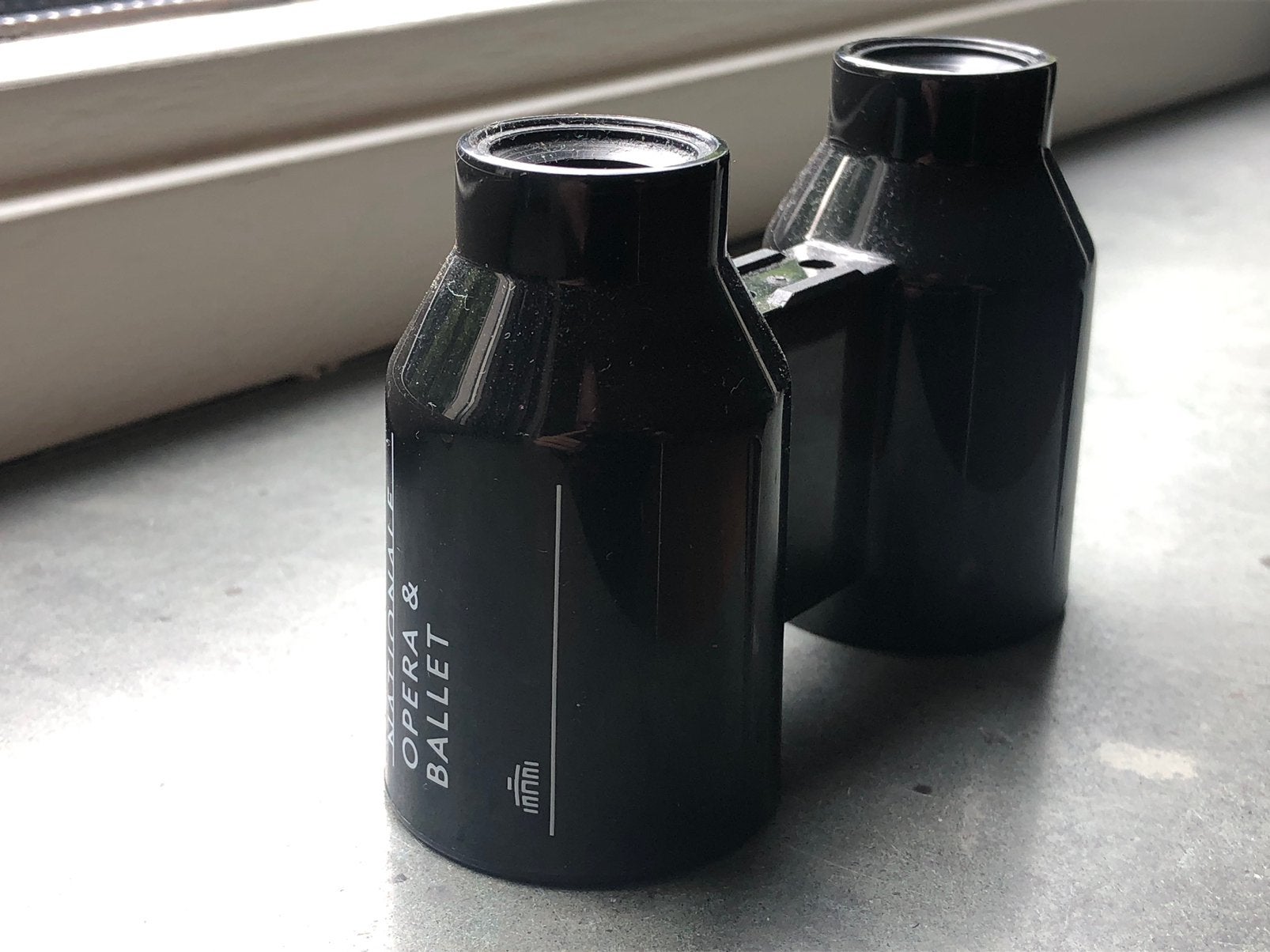 Kleine plastic verrekijker - opdruk Nationale Opera & Ballet, Ophalen of Verzenden, Gebruikt, Overige typen