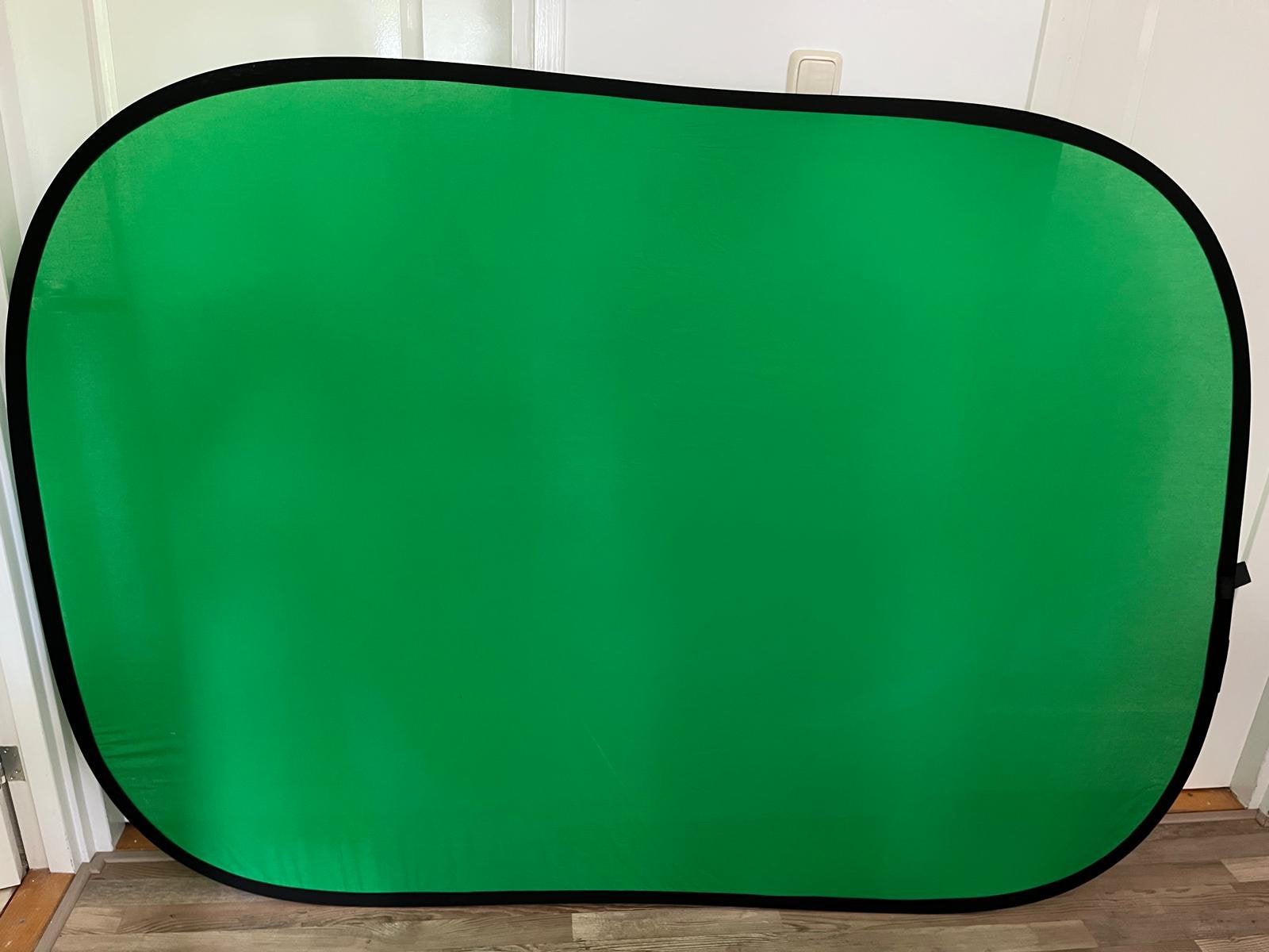 Green screen 200x140 cm, Audio, Tv en Foto, Fotografie | Fotostudio en Toebehoren, Ophalen, Zo goed als nieuw, Achtergrond