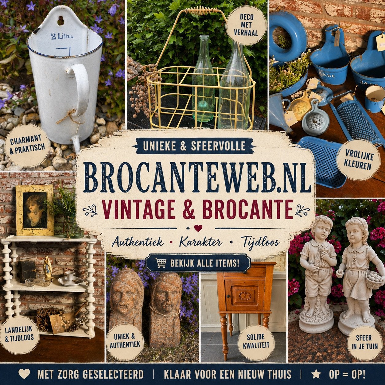 ️Verliefd op brocante / vintage / oude spullen? ️, Ophalen of Verzenden