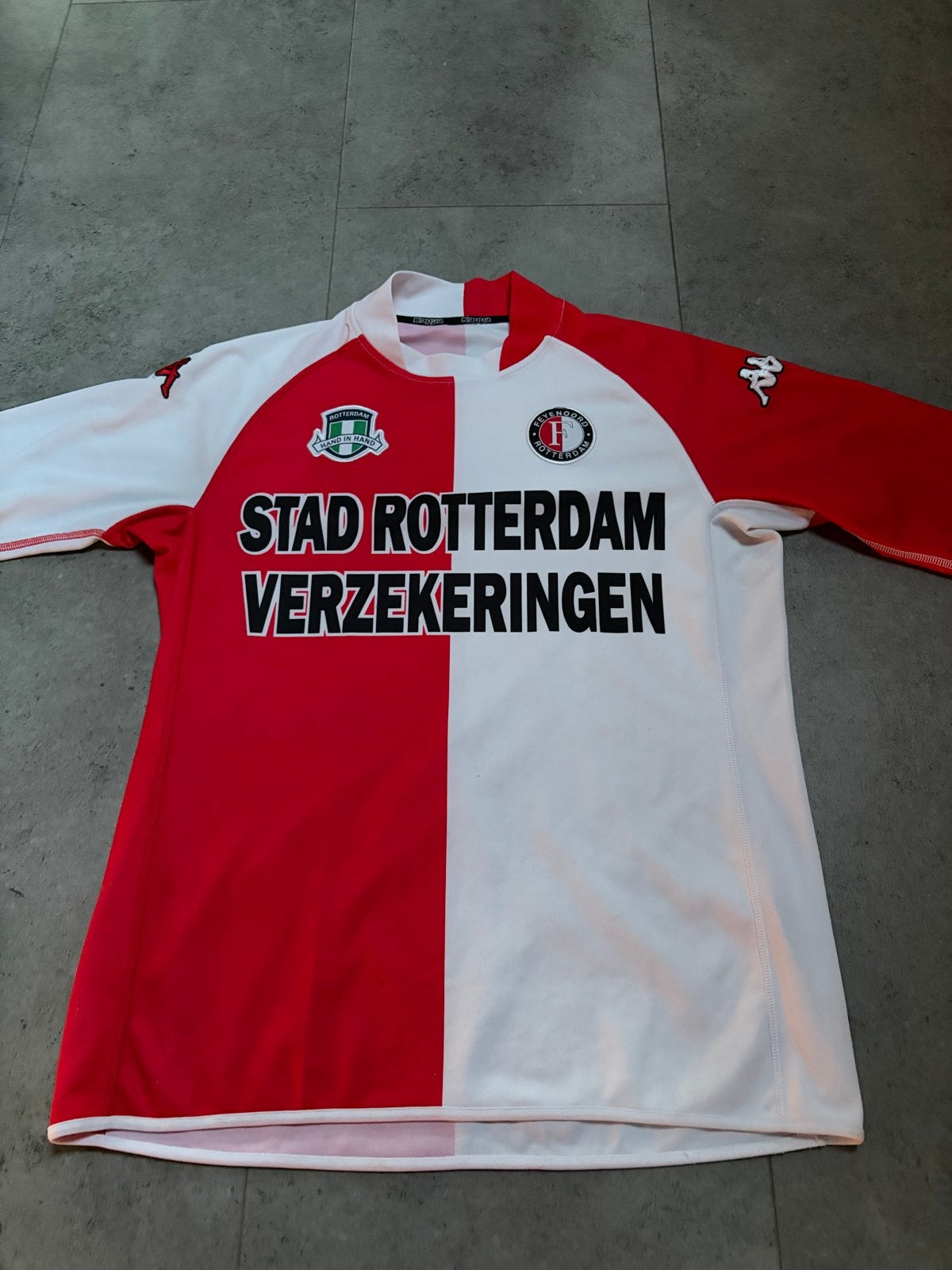 Feyenoord thuisshirt 2003-2004 - Maat L, Ophalen, Maat 52/54 (L), Meerkleurig, Voetbal