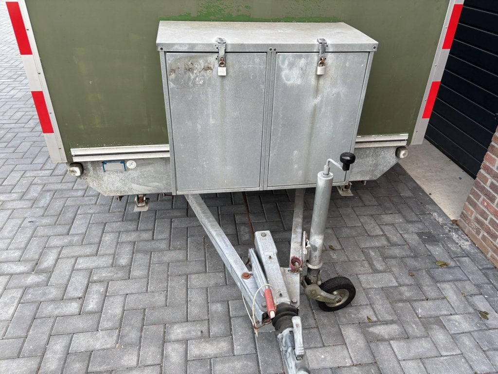 Schaftwagen schaftkeet snelverkeer keet, Gebruikt