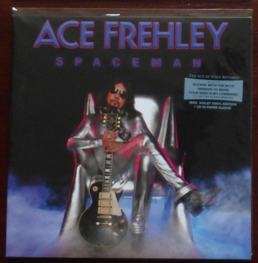 Ace Frehley KISS Spaceman Violet Color Vinyl LP + CD, LP, Verzenden, Speciale editie, Rock