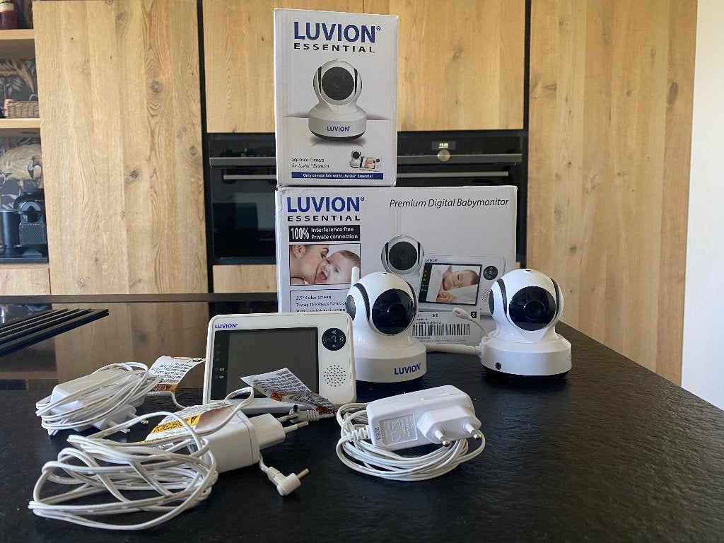 Luvion essential babyfoon, Ophalen of Verzenden, Zo goed als nieuw, 100 tot 250 meter, Camera
