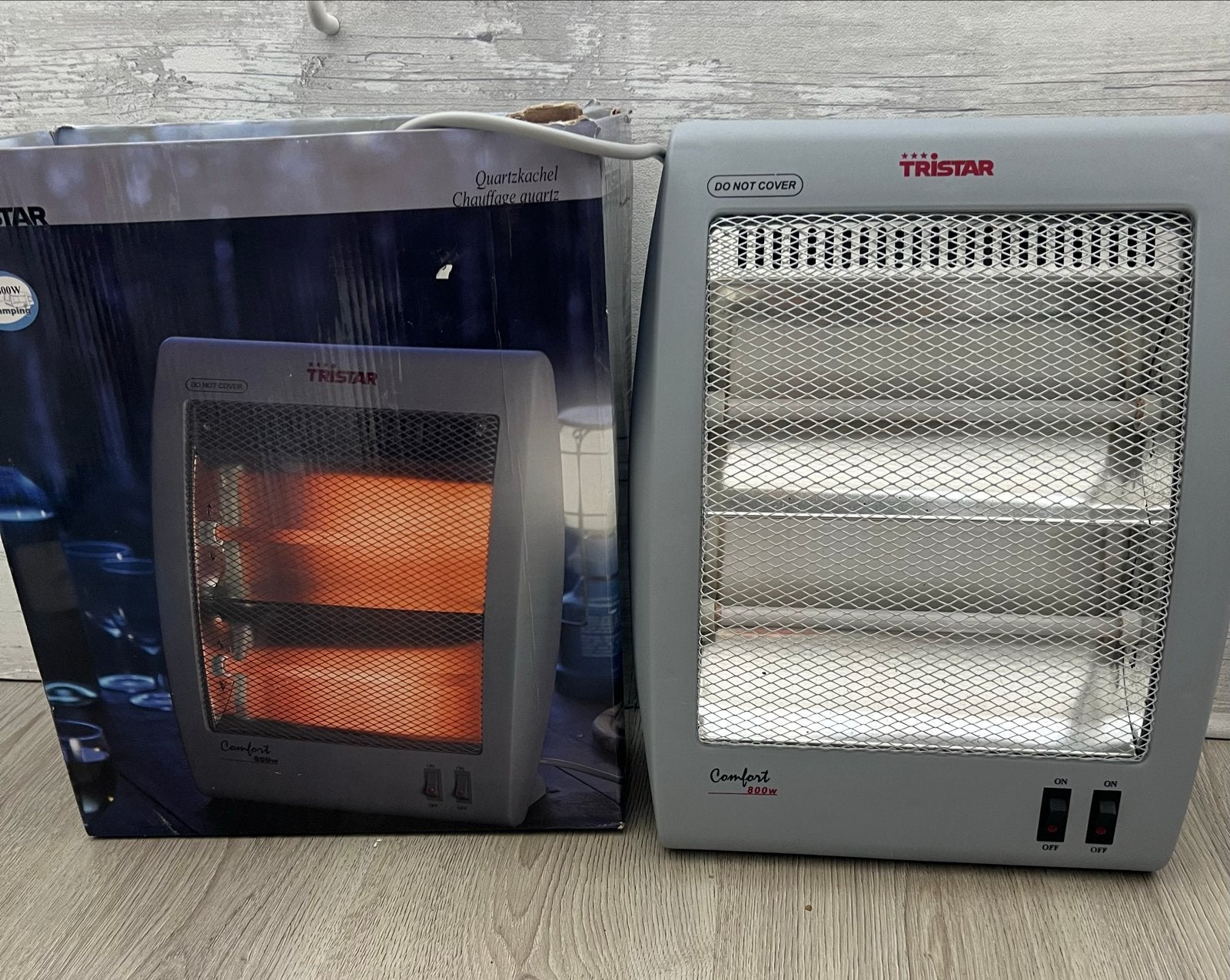 Tristar Quartz kachel - Comfort 800W, Ophalen, 30 tot 80 cm, Gebruikt, Kachel