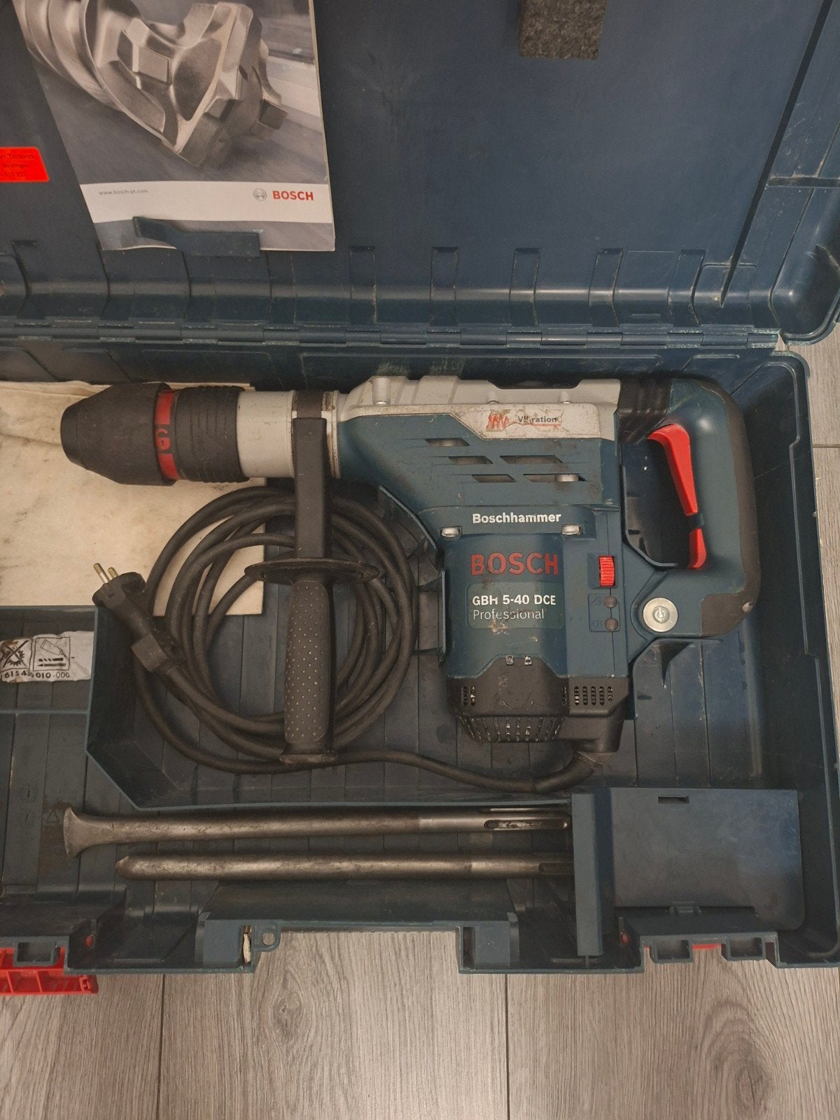 Bosch GBH 5-40 DCE Boorhamer - Krachtig en Betrouwbaar, Doe-het-zelf en Verbouw, Gereedschap | Boormachines, Ophalen of Verzenden