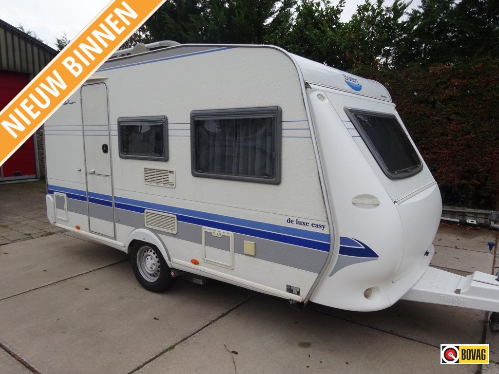 Hobby De luxe Easy 400 SB, Overige typen, Hobby, Fietsenrek, Bedrijf