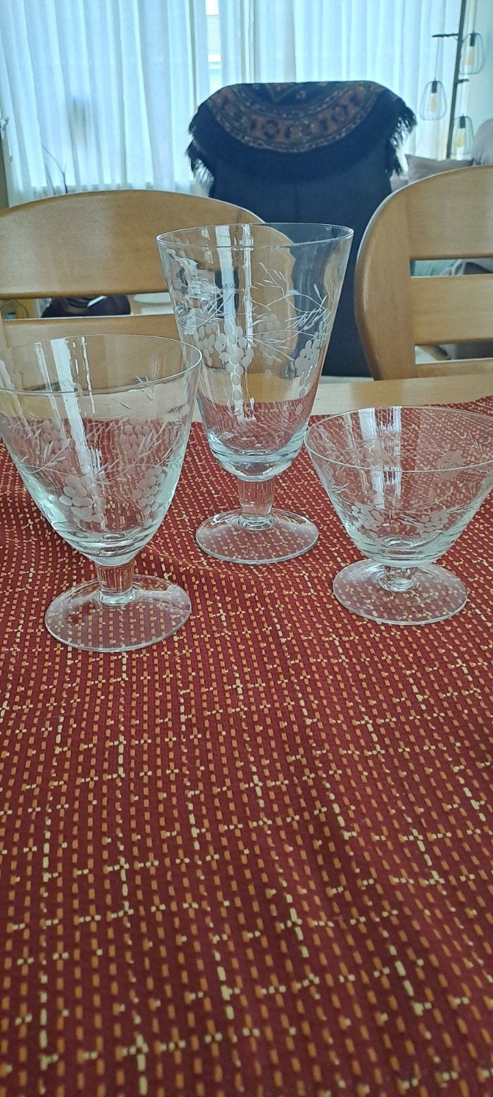 3 glaze met druiven erop, Ophalen, Overige typen