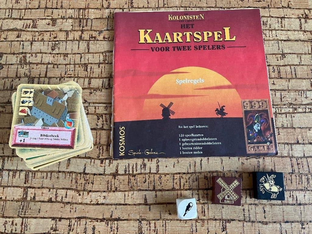 Kolonisten catan kaartspel, Een of twee spelers, Ophalen of Verzenden, Gebruikt