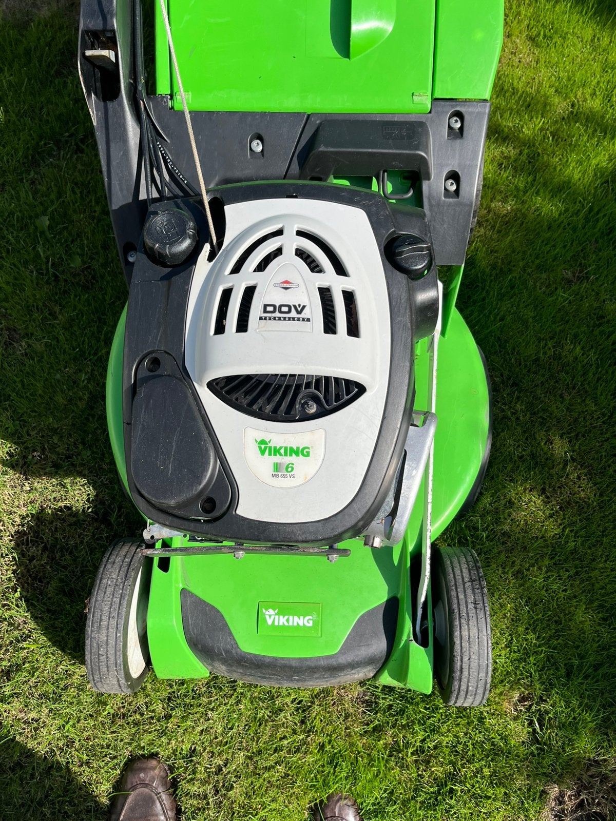 Viking 6 serie nieuwstaat t.e.a.b., Ophalen, Zo goed als nieuw, Benzine-grasmaaier, 50 cm of meer