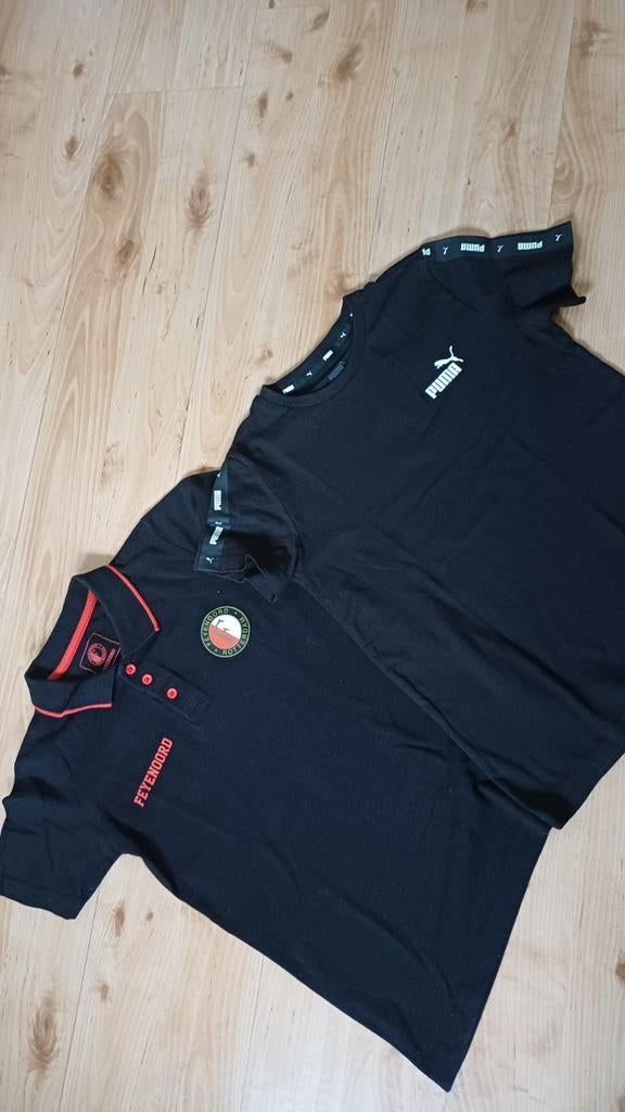 Feyenoord shirt en Puma shirt maat 152- 158, Ophalen of Verzenden, Zo goed als nieuw, Feyenoord, Shirt of Longsleeve