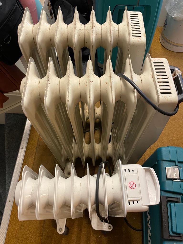 3 Elektrische radiatoren kachels, Ophalen, Zo goed als nieuw, Radiator, 30 tot 80 cm