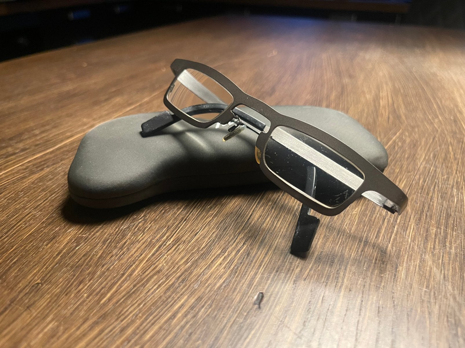 Theo eyewear bril, Overige merken, Gebruikt, Ophalen of Verzenden, Grijs