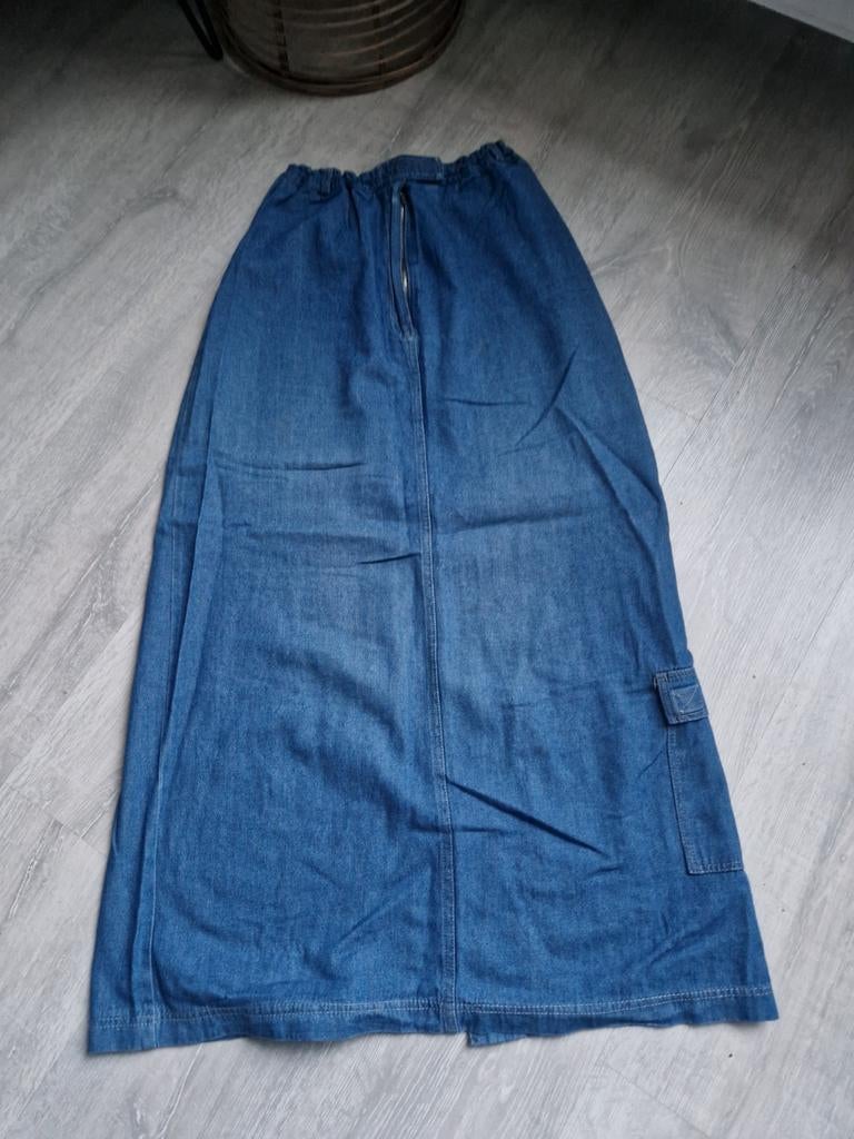 Pescara vintage spijkerrok / M, Kleding | Dames, Rokken, Maat 38/40 (M), Blauw, Ophalen of Verzenden, Gedragen