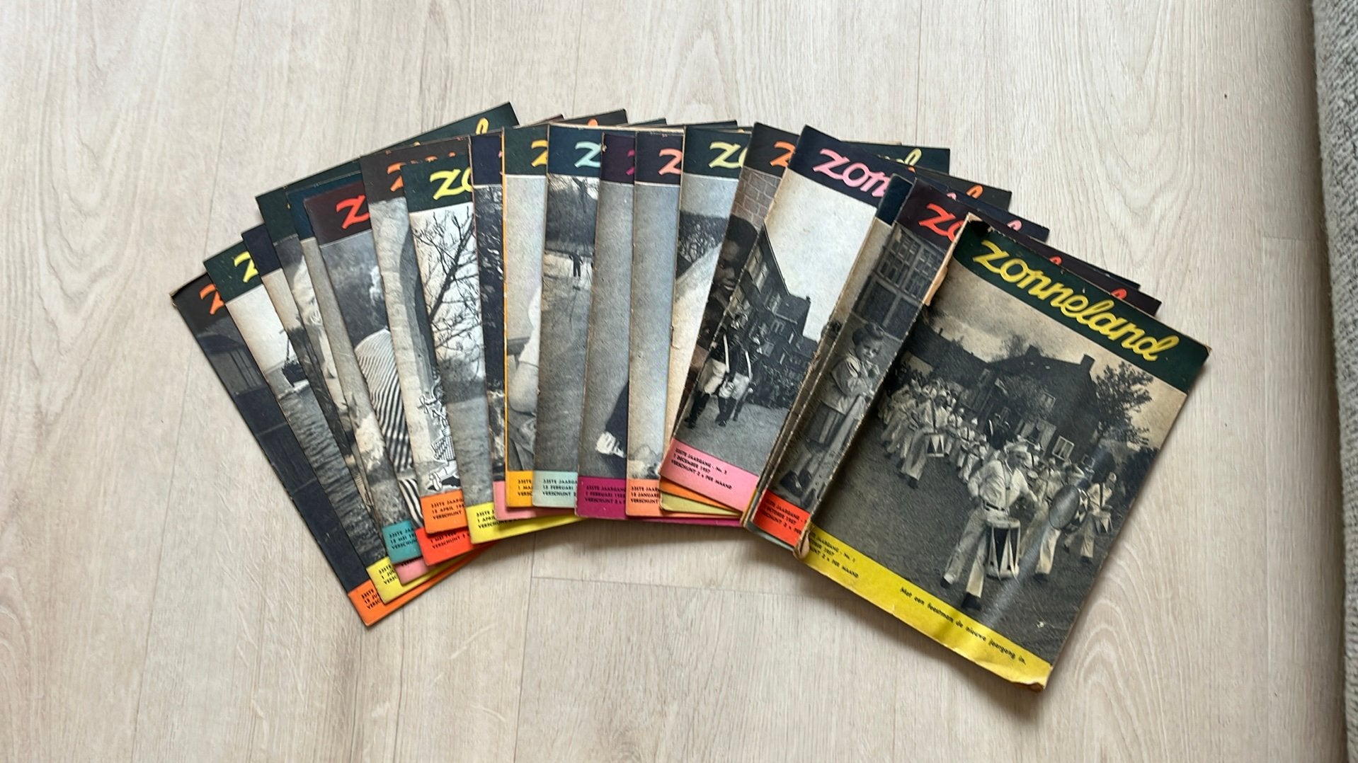 Tijdschrift Zonneland - 33e jaargang 1958/1958, Ophalen
