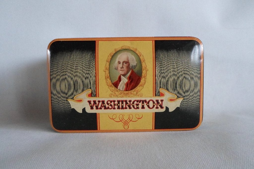 Blik Washington Sigaren, Verzamelen, Blikken, Ophalen of Verzenden, Gebruikt, Overige