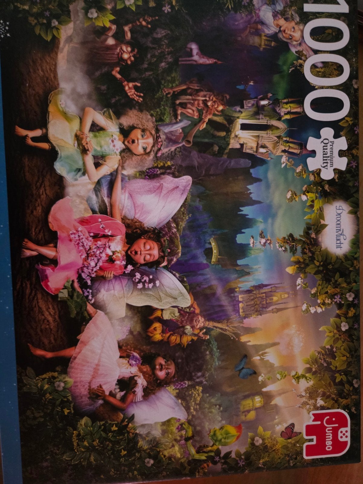 Jumbo Efteling Droomvlucht Legpuzzel 1000 stukjes, Ophalen of Verzenden, 500 t/m 1500 stukjes, Nieuw, Legpuzzel