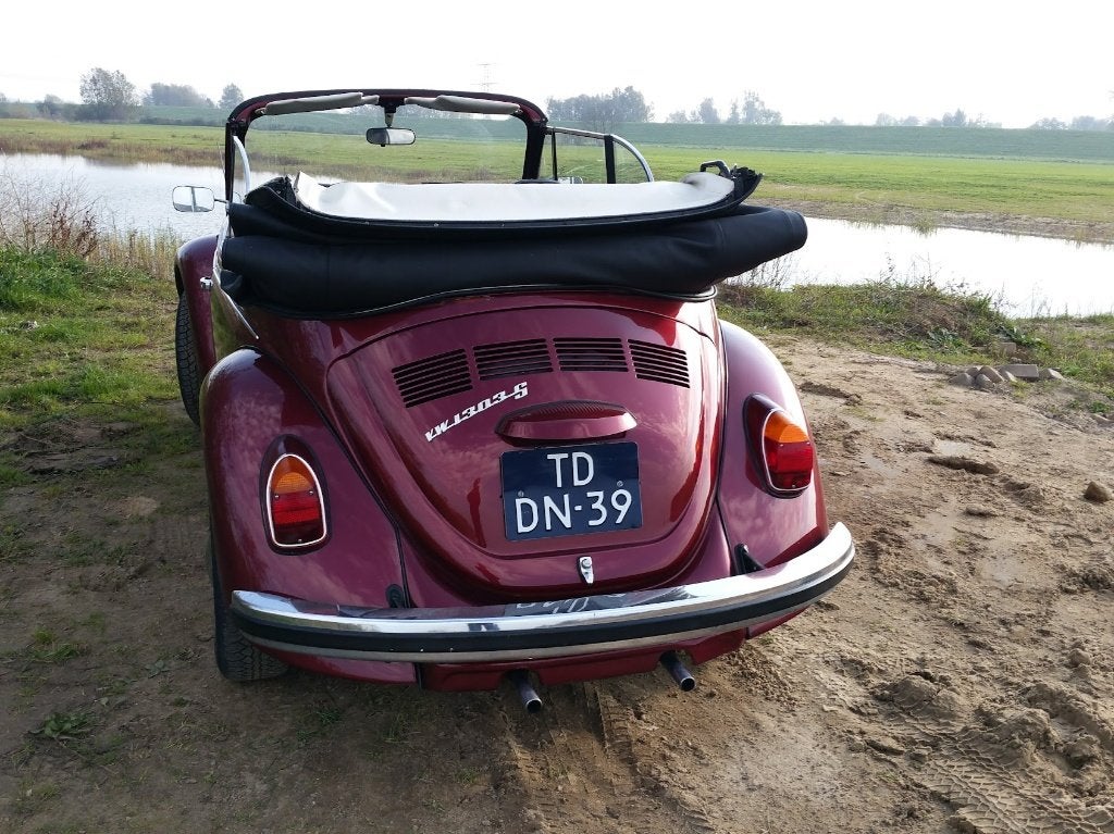 Volkswagen 1303S Karmann Cabriolet bj:1977, Auto's, Achterwielaandrijving, 4 cilinders, Cabriolet, Handgeschakeld
