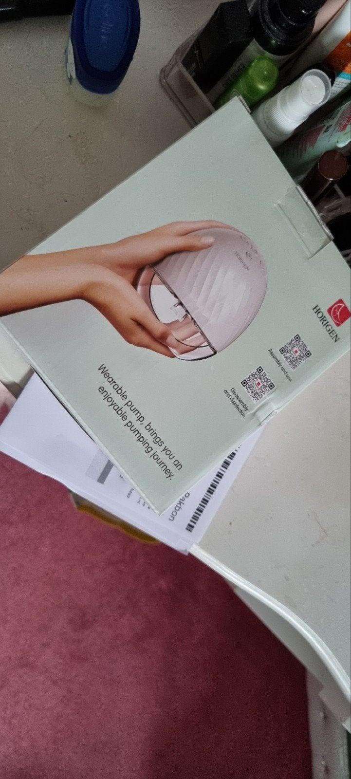 HORIGEN draagbare borstkolf twee stuks, Ophalen, Zo goed als nieuw, Borstkolf