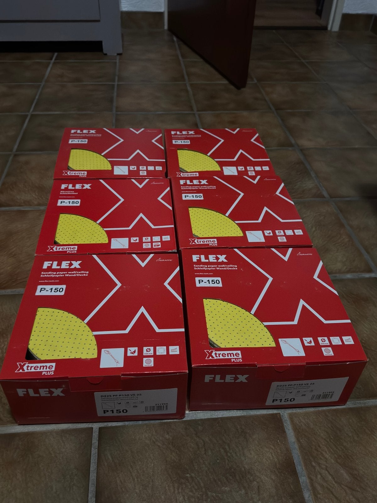 FLEX Xtreme Plus Schuurschijven D225 P150 - Nieuw in doos, Ophalen of Verzenden, Nieuw