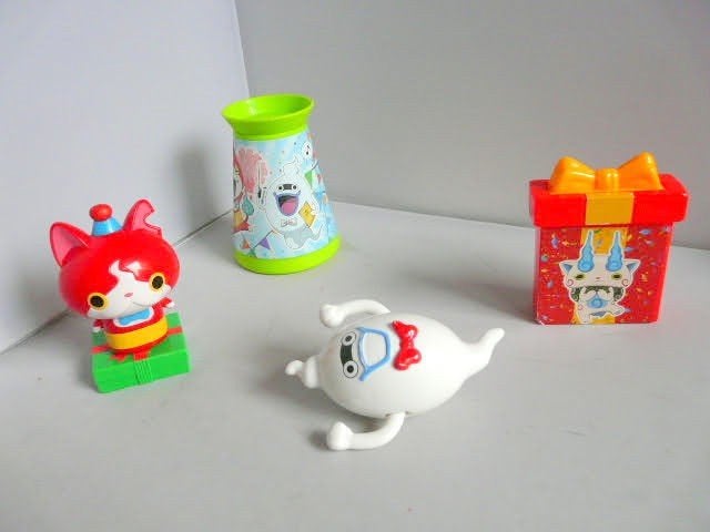 McDonalds 2017 # Yo-Kai watch (4 items), Ophalen of Verzenden, Zo goed als nieuw