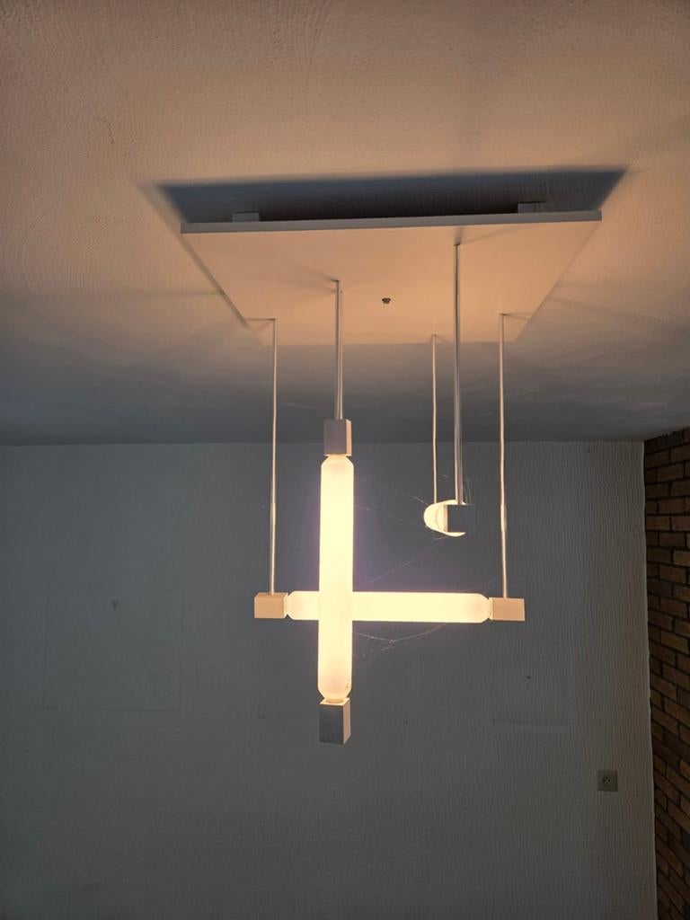 Plafondlamp L40 Gerrit Rietveld - Frank de Koning, Huis en Inrichting, Lampen | Plafondlampen, Ophalen, Saenredamstraat 23/1, 1072 CB Amsterdam