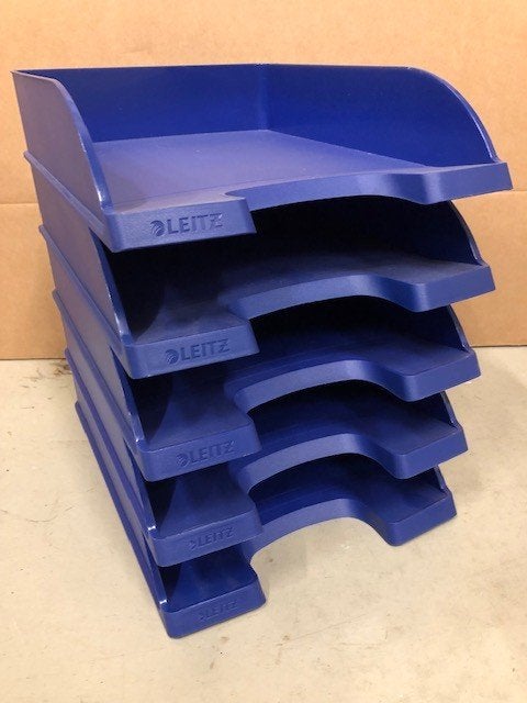 Brievenbak Leitz 5227 Plus blauw, Ophalen of Verzenden, Nieuw