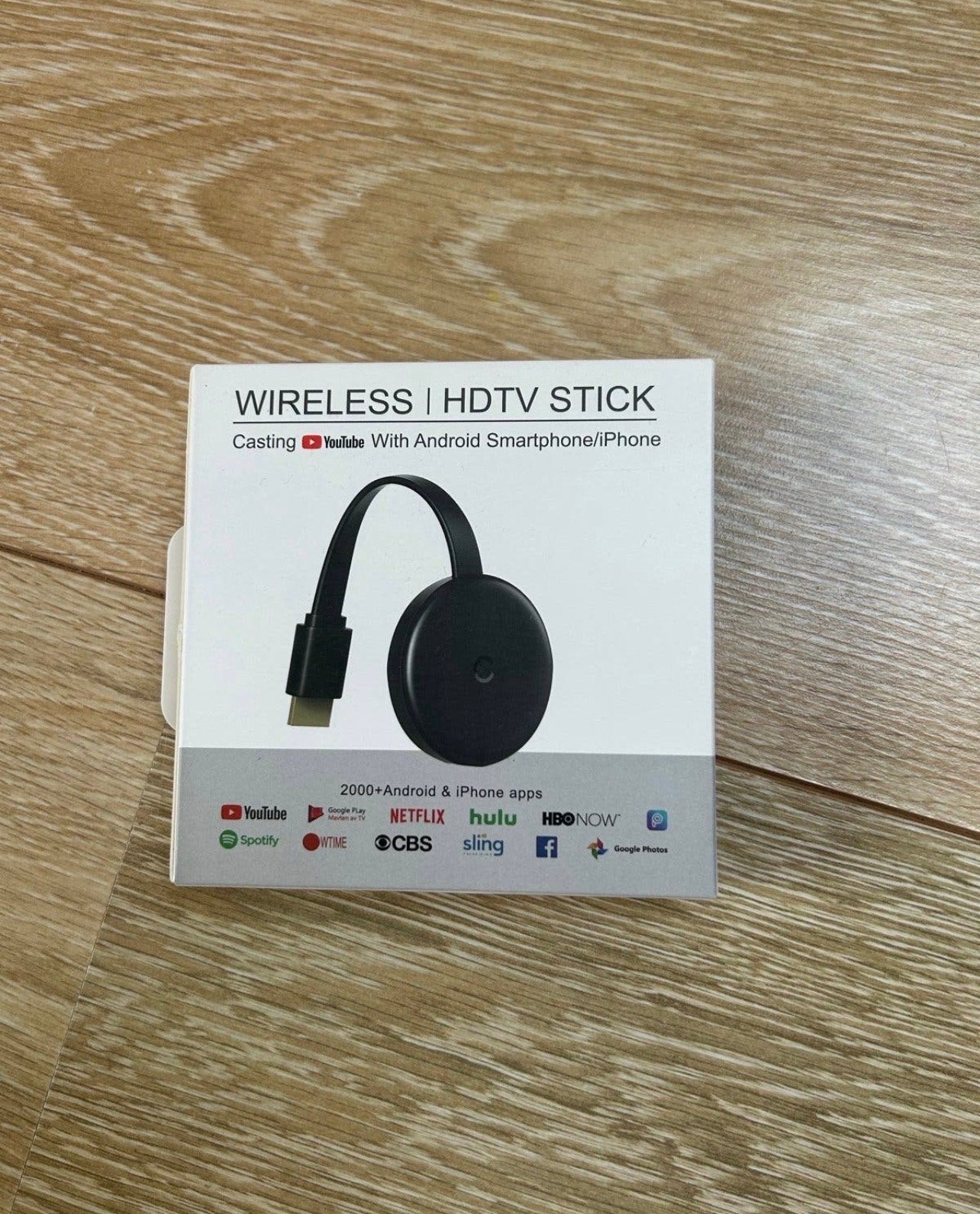 Wireless HDTV Stick - Cast YouTube, Netflix, Spotify, Ophalen of Verzenden, Nieuw, HDMI, Zonder harde schijf
