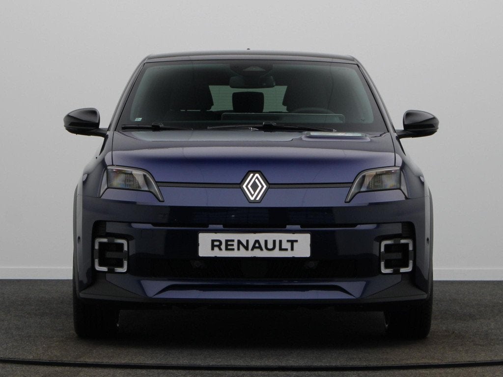 Renault 5 comfort range techno 52 kWh | Vijf jaar garantie |, Auto's, Renault, Stof, Blauw, Origineel Nederlands, Nieuw