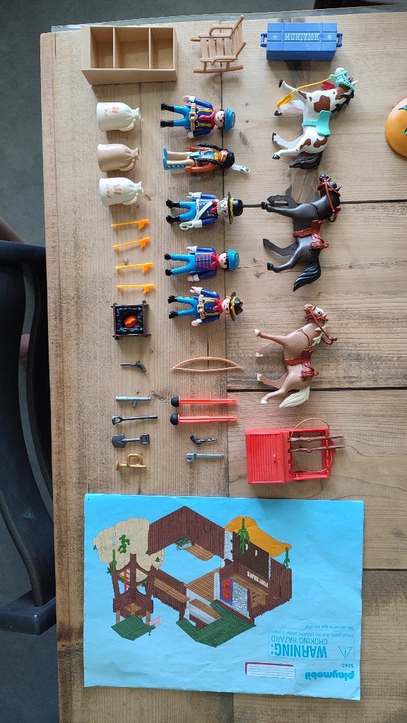 Playmobil Fort Brave 5245 – incl. handleiding originele doos, Complete set, Ophalen of Verzenden, Zo goed als nieuw, Kasteel/Fort