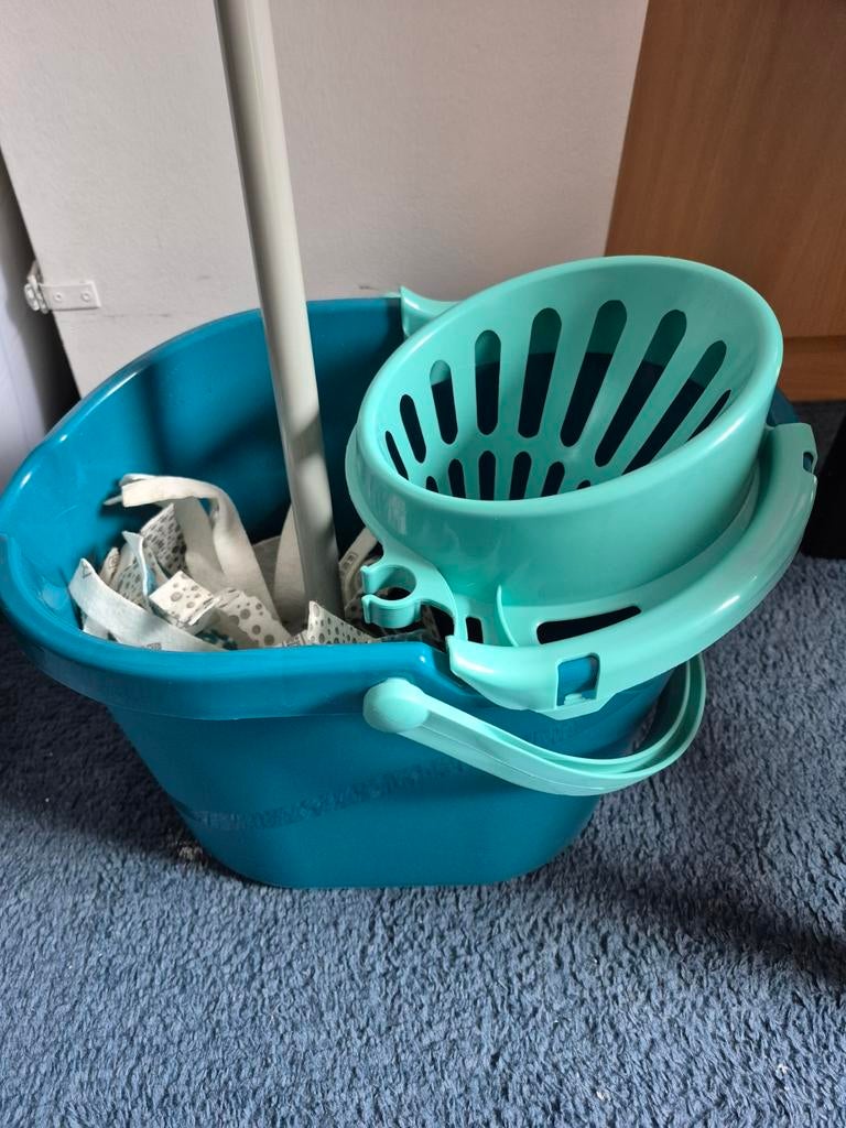 Leifheit mop, Ophalen