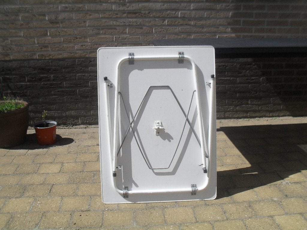 Kampeertafel maat 60x80 cm, Ophalen, Zo goed als nieuw, Campingtafel