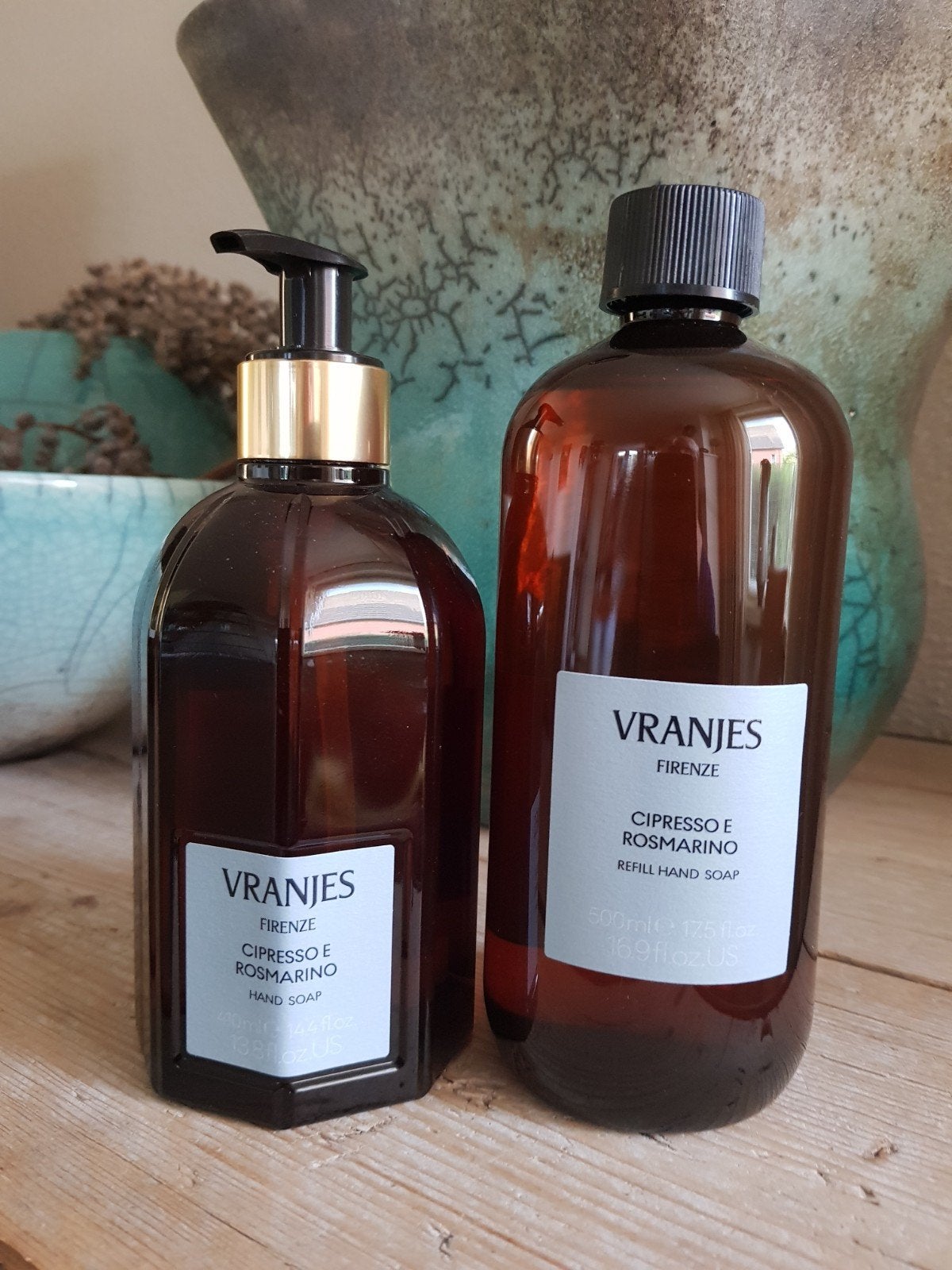 Dr. Vranjes Cipresso e Rosmarino handzeep en navulling, Ophalen of Verzenden, Nieuw, Overige typen