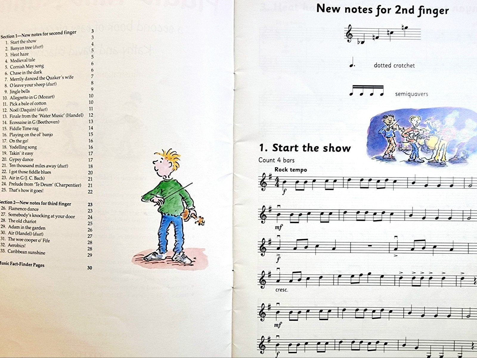 Fiddle Time Runners -Vioolboek 2 met CD K. D. Blackwell  Vri, Gebruikt, Verzenden, Les of Cursus, Viool of Altviool