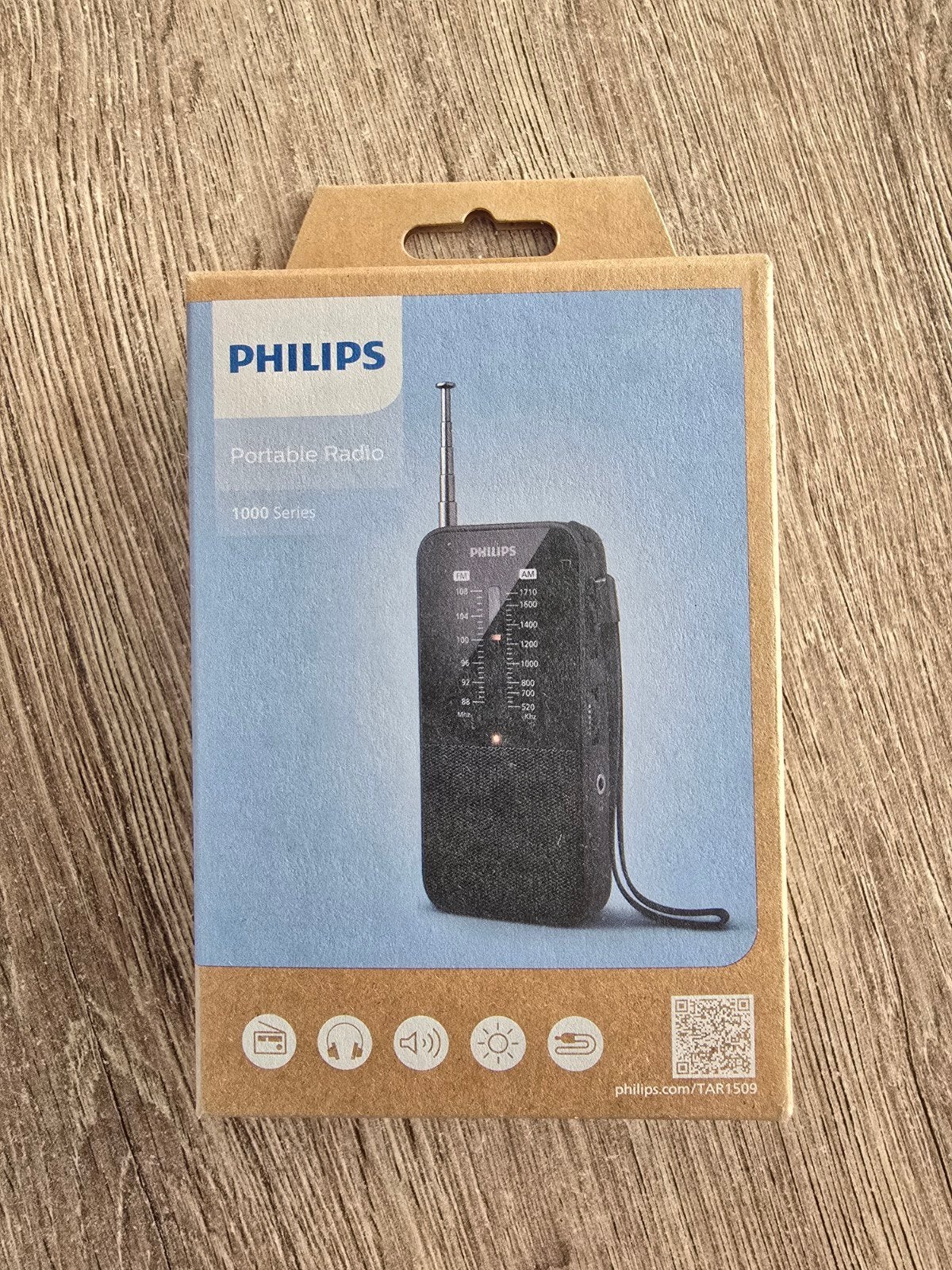 Philips Portable Radio 1000 Series TAR1509 - Nieuw in doos, Ophalen of Verzenden, Nieuw, Radio
