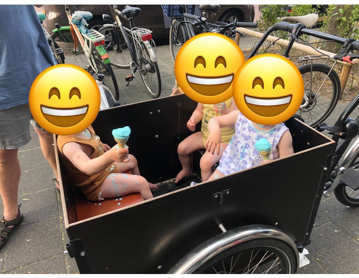 Christiana Bakfiets, Gebruikt, Ophalen, Overige merken, 4 kinderen of meer