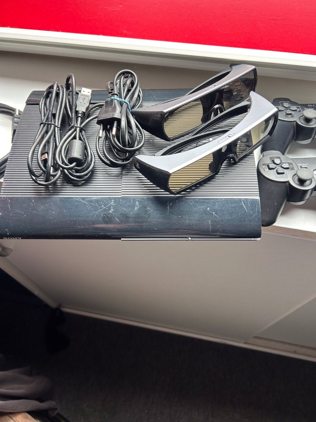 PlayStation 3 (PS3) met 2 controllers, 3D-brillen en games, Spelcomputers en Games, Games | Sony PlayStation 3, Gebruikt, Overige genres